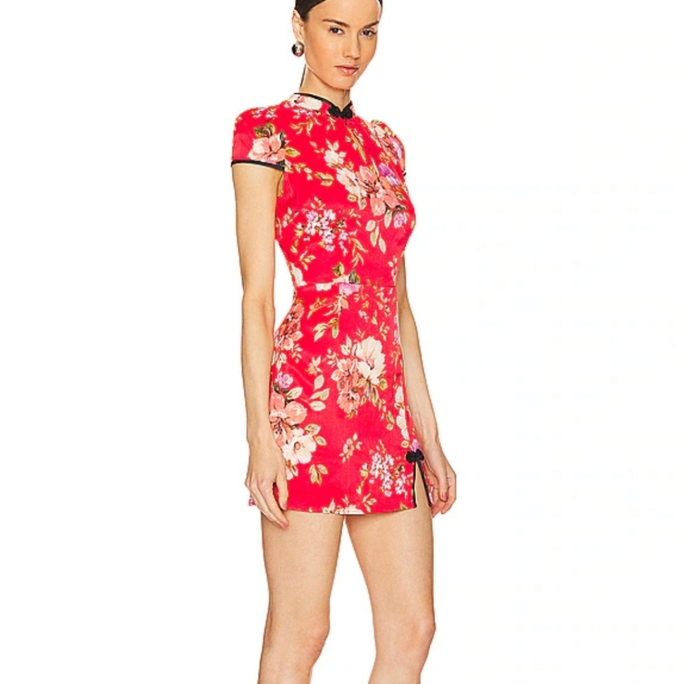 Yumi Kim Floral Red Dress (sold out)
